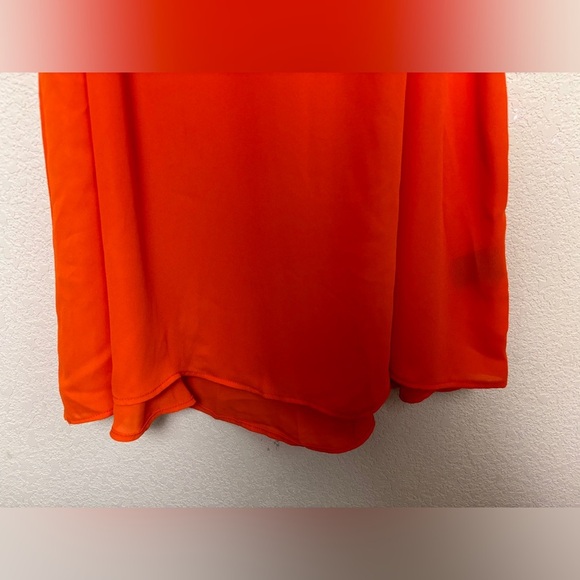 NWT Torrid Orange Tangerine Tango Georgette Tunic Camisole Tank 1X 14/16 - Picture 6 of 10